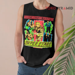 Vintage 1991 WWF Superstars Shirt WWF Wrestling Hulk Hogan Kerry Von Erich 2 Vintage 1991 Wwf Superstars Shirt Wwf Wrestling Hulk Hogan Kerry Von Erich Tank Top