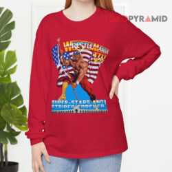 Vintage 1991 WWF Wrestlemania VII Hulk Hogan Super Stars And Stripes Forever Shirt 4 Vintage 1991 Wwf Wrestlemania Vii Hulk Hogan Super Stars And Stripes Forever Long sleeved