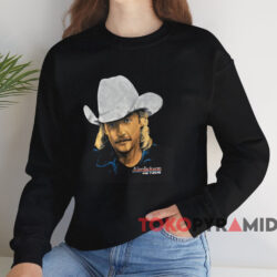 Vintage 1992 Alan Jackson On Tour T shirt Black Sweatshirt