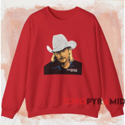 Vintage 1992 Alan Jackson On Tour T shirt Red Sweatshirt