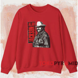 Vintage 1992 Alan Jackson T-shirt 3 Vintage 1992 Alan Jackson T shirt Red Sweatshirt