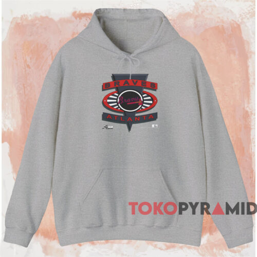 Vintage 1992 Atlanta Braves Shirt Blue Hoodie