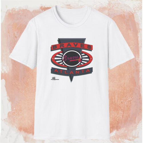 Vintage 1992 Atlanta Braves Shirt White T shirt