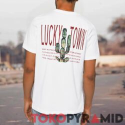 Vintage 1992 Bruce Springsteen Lucky Town Shirt 2-sided 2 Vintage 1992 Bruce Springsteen Lucky Town Shirt 2 sided Back T shirt