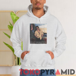 Vintage 1992 Bruce Springsteen Lucky Town Shirt 2-sided 5 Vintage 1992 Bruce Springsteen Lucky Town Shirt 2 sided Hoodie