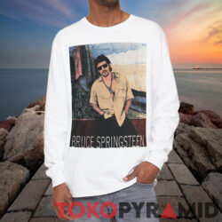 Vintage 1992 Bruce Springsteen Lucky Town Shirt 2-sided 6 Vintage 1992 Bruce Springsteen Lucky Town Shirt 2 sided Long Sleeve