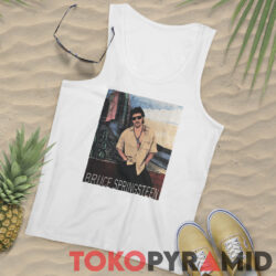Vintage 1992 Bruce Springsteen Lucky Town Shirt 2-sided 7 Vintage 1992 Bruce Springsteen Lucky Town Shirt 2 sided Tank Top