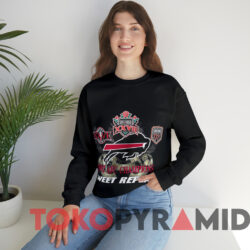 1992 Buffalo Bills AFC Champions Sweet Repeat T-shirt 2 Vintage 1992 Buffalo Bills Afc Champions Sweet Repeat T shirt Black Sweatshirt