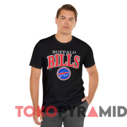 Vintage 1992 Buffalo Bills Nfl Football T shirt Black T shirt