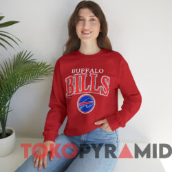 Vintage 1992 Buffalo Bills NFL Football T-shirt 3 Vintage 1992 Buffalo Bills Nfl Football T shirt Red Sweatshirt
