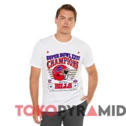 Vintage 1992 Buffalo Bills Super Bowl Xxvi Champions T shirt White T shirt