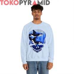 Vintage 1992 Grateful Dead Orca Whales 2-Sided Rare Shirt 5 Vintage 1992 Grateful Dead Orca Whales 2 Sided Rare
