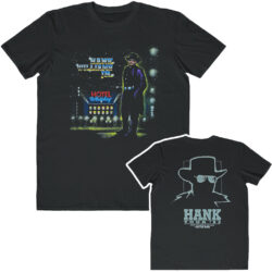 Vintage 1992 Hank Williams Jr. Hotel Whiskey Shirt Tour 5 Vintage 1992 Hank Williams Jr Hotel Whiskey Tour Double Sided T shirt