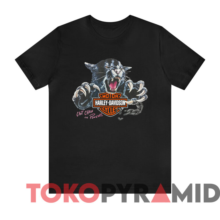 トップス Harley Davidson CAN'T CHAIN THE POWER XL Vintage 1992 Harley Davidson Can't Chain The Power T-shirt