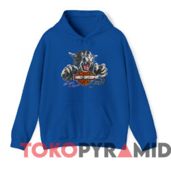 Vintage 1992 Harley Davidson Can't Chain The Power T-shirt 4 Vintage 1992 Harley Davidson Can't Chain The Power T shirt Blue Hoodie