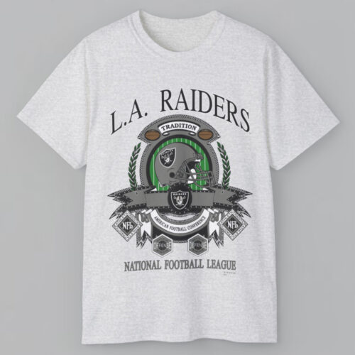 Vintage 1992 L a Raiders Tradition National Football League T shirt