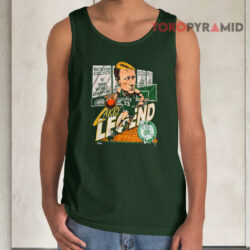 Vintage 1992 Larry Bird Boston Celtics Caricature Tank Top