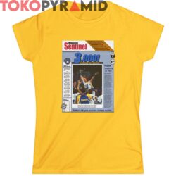 Vintage 1992 Milwaukee Brewers Robin Yount 3000 Journal Sentinel Shirt