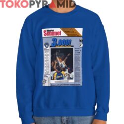 Vintage 1992 Milwaukee Brewers Robin Yount 3000 Journal Sentinel Shirt