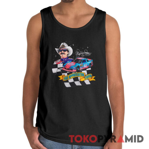Vintage 1992 Nascar Richard Petty 43 Fan Appreciation Tour Tank Top
