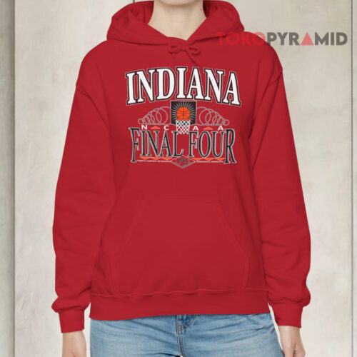 Vintage 1992 Ncaa Indiana Final Four Hoodie