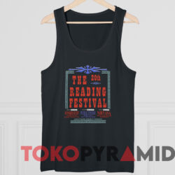 Vintage 1992 Nirvana The Reading Festival T-shirt 4 Vintage 1992 Nirvana The Reading Festival T shirt Black TankTop