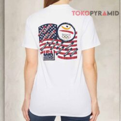 Vintage 1992 Olympic Dream Team Basketball Shirt 4 Vintage 1992 Olympic Dream Team Basketball Shirt Back
