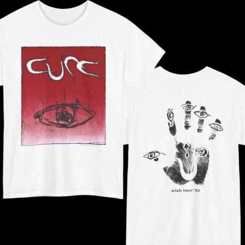 Vintage 1992 The Cure Wish Tour Shirt 2 Sided