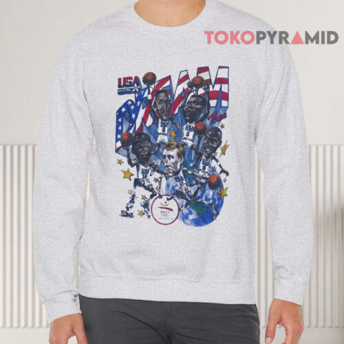 Vintage 1992 USA Dream Team Salem Front Sweatshirt