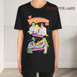 Vintage 1992 Wrestlemania Viii Wwf Black T shirt