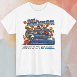 Vintage 1993 Big Johnson Pit Crew Shirt