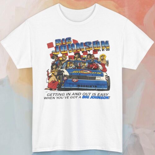 Vintage 1993 Big Johnson Pit Crew Shirt