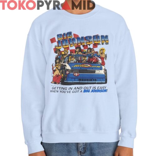 Vintage 1993 Big Johnson Pit Crew Shirt