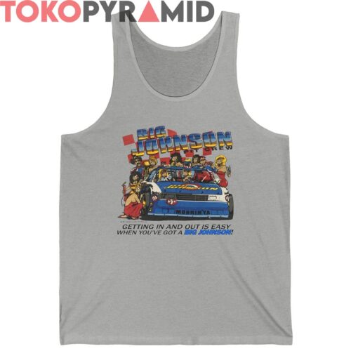 Vintage 1993 Big Johnson Pit Crew Shirt