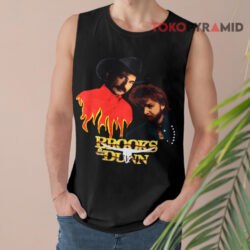 Vintage 1993 Brooks & Dunn Stampede Tour Tank Top