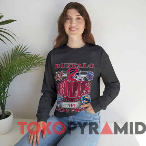 Vintage 1993 Buffalo Bills Afc Champions Super Bowl T shirt Dark Heather Sweatshirt Vintage 1993 Buffalo Bills Afc Champions Super Bowl T shirt Dark Heather Sweatshirt