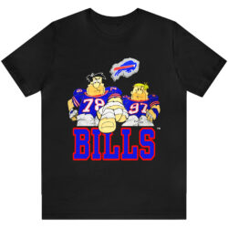 Vintage 1993 Buffalo Bills Flintstones NFL T-Shirt 5 Vintage 1993 Buffalo Bills Flintstones Nfl T shirt