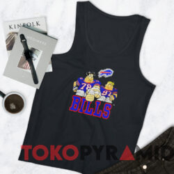 Vintage 1993 Buffalo Bills Flintstones NFL T-Shirt 4 Vintage 1993 Buffalo Bills Flintstones Nfl T shirt Black TankTop