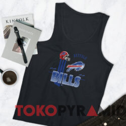 Vintage 1993 Buffalo Bills Salem Sportswear Nfl T shirt Black TankTop