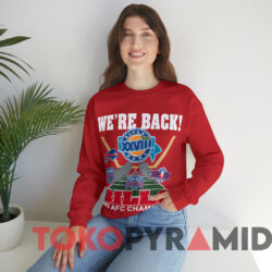 Vintage 1993 Buffalo Bills We're Back Super Bowl XXVIII T-shirt 2 Vintage 1993 Buffalo Bills We're Back Super Bowl Xxviii T shirt Red Sweatshirt
