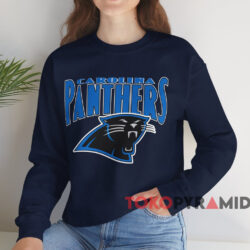 Vintage 1993 Carolina Panthers T-shirt 3 Vintage 1993 Carolina Panthers T shirt Navy Sweatshirt