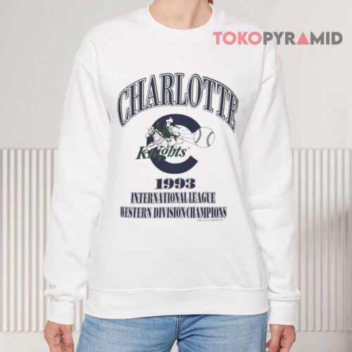 Vintage 1993 Charlotte Knights Champions Sweatshirt