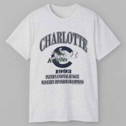 Vintage 1993 Charlotte Knights Champions T shirt