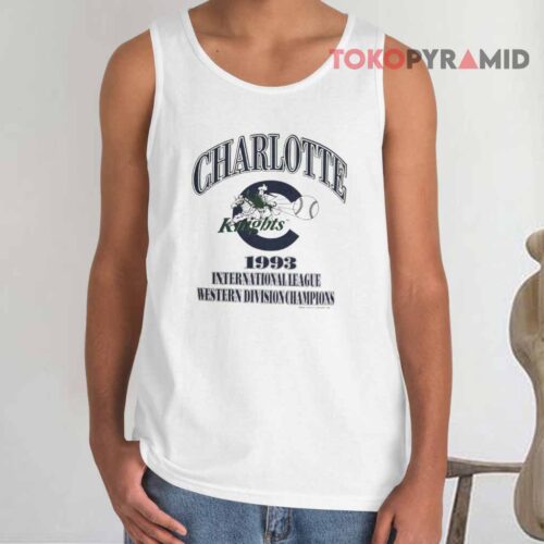 Vintage 1993 Charlotte Knights Champions Tank Top