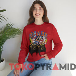 Vintage 1993 Chicago Bears Tasmanian Devil T-Shirt 3 Vintage 1993 Chicago Bears Tasmanian Devil T shirt Red Sweatshirt
