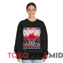 Vintage 1993 Chicago Bulls NBA World Champions T-shirt 2 Vintage 1993 Chicago Bulls Nba World Champions T shirt Black Sweatshirt