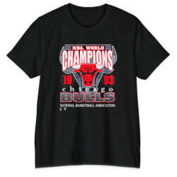 Vintage 1993 Chicago Bulls NBA World Champions T-shirt 5 Vintage 1993 Chicago Bulls Nba World Champions T shirt