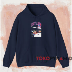 Vintage 1993 Cleveland Indians Taz Shirt 2 Vintage 1993 Cleveland Indians Taz Shirt Navy Hoodie