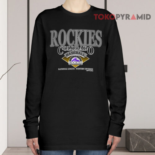 Vintage 1993 Colorado Rockies Baseball Long sleeved
