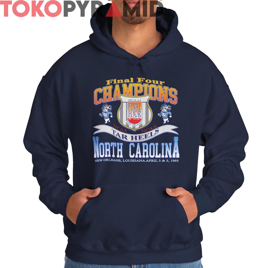 Vintage 1993 Final Four Champions Tar Heels Shirt Vintage 1993 Final Four Champions Tar Heels Shirt